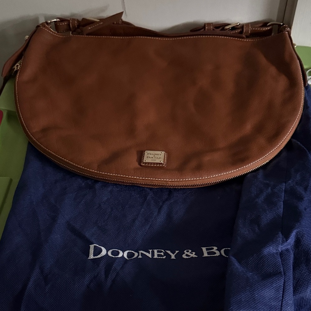 Dooney & Bourke Tan Leather Hobo